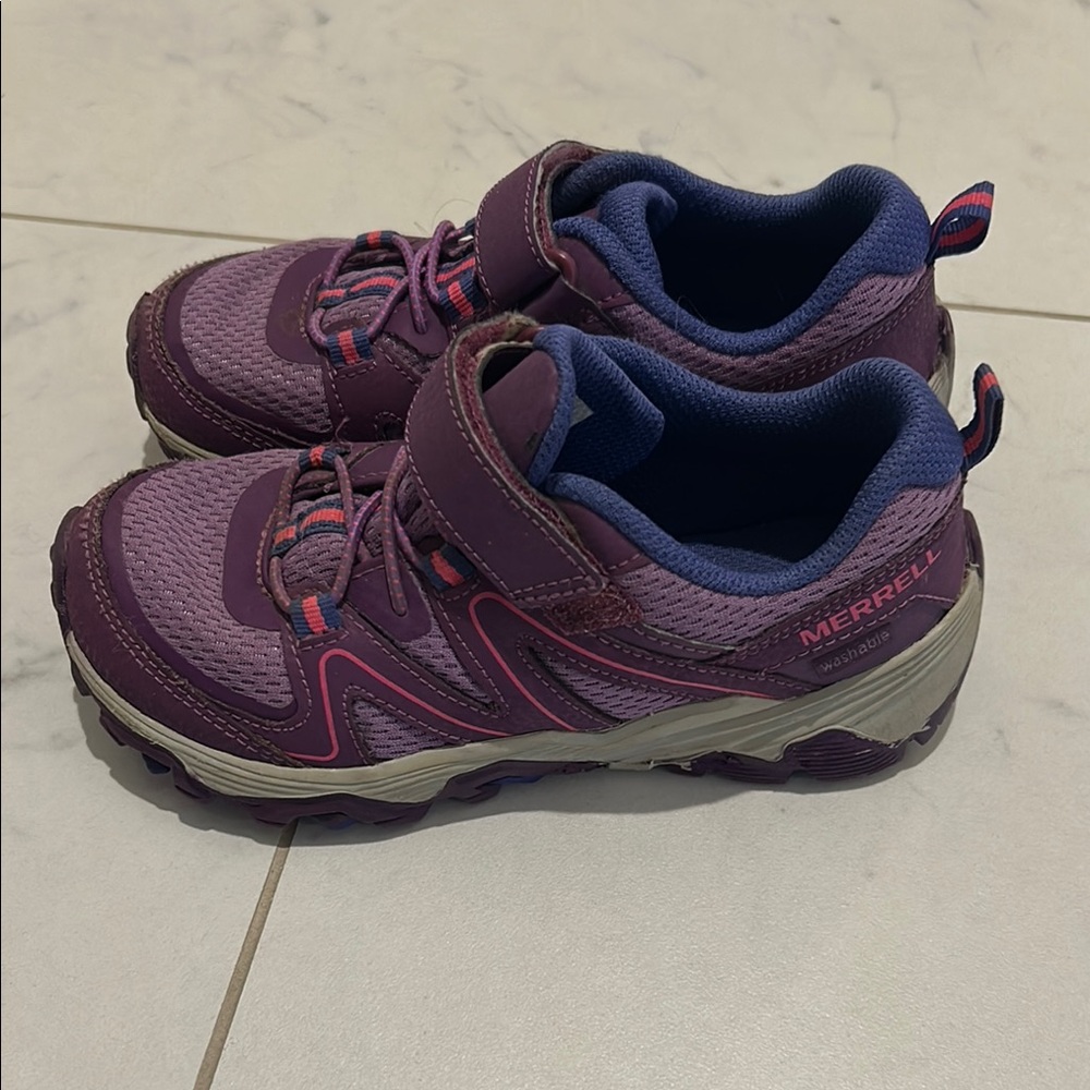 Merrell Kids' Purple and Blue Hiking Shoes